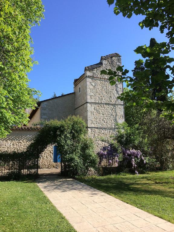 Отель Chateau De L'Hoste Сен-Бозей Экстерьер фото